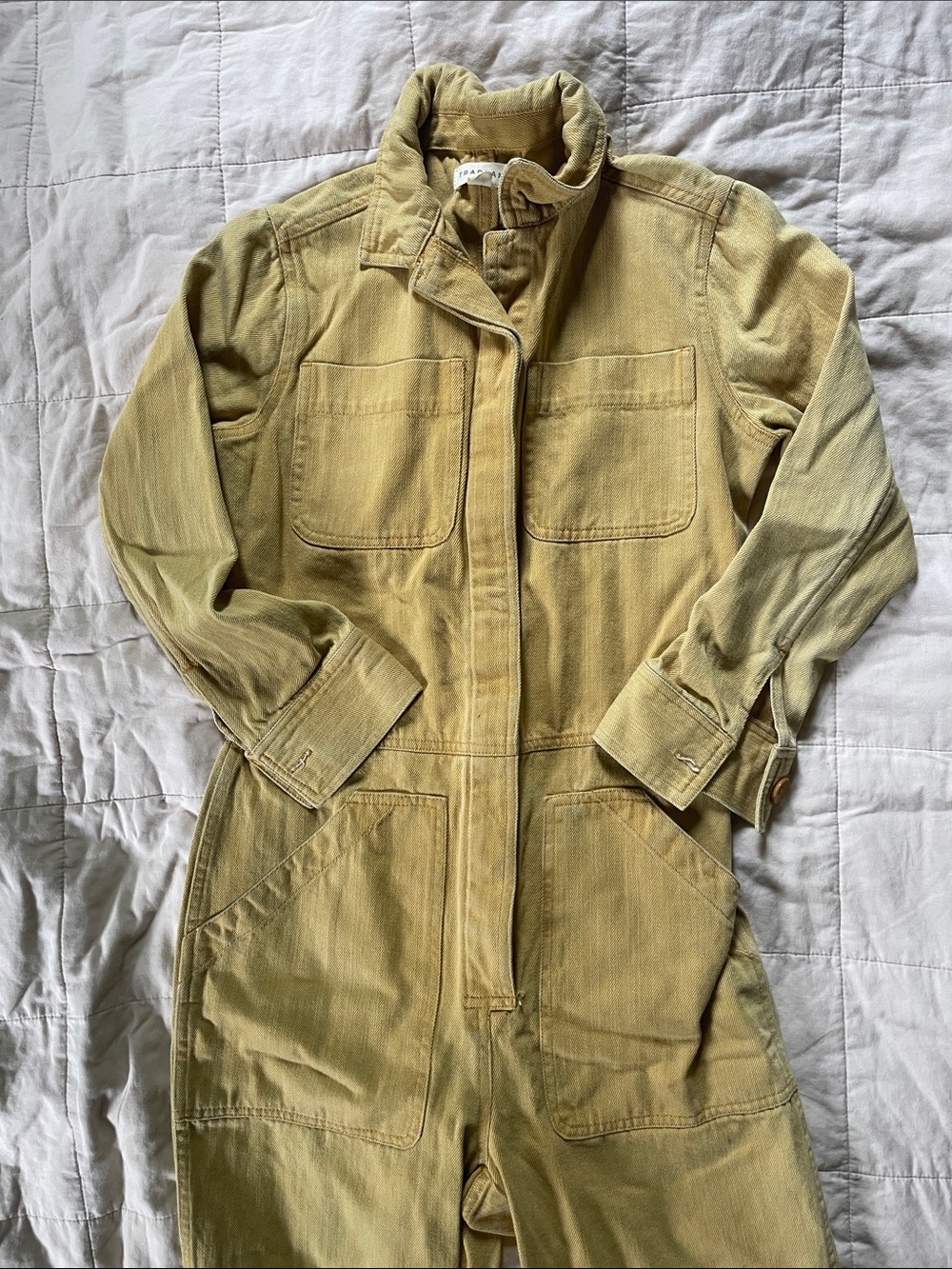 Tradlands Jumpsuit in Mustard Yellow